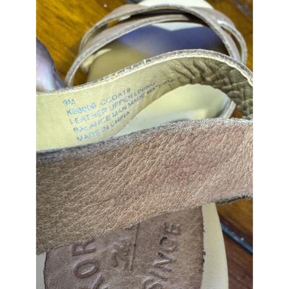 Women's Korkease heeeled sandal size 9 - Picture 5 of 7